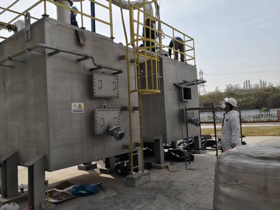 Jiangsu torchi successfully started the activated carbon adsorption system of Nanjing methionine pro